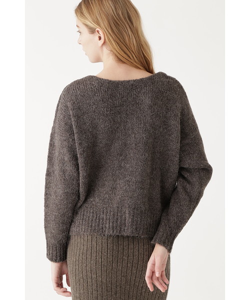 JILL STUART(ジルスチュアート)の「◆<otona MUSE×JILLSTUART>ミューズニットトップ(ニット/セーター・レディース・ブラウン/パープル/ブルー・FREE)」の5枚目の写真