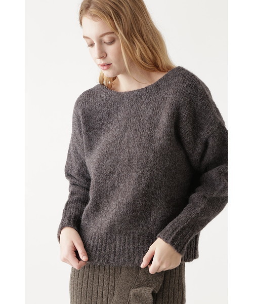 JILL STUART(ジルスチュアート)の「◆<otona MUSE×JILLSTUART>ミューズニットトップ(ニット/セーター・レディース・ブラウン/パープル/ブルー・FREE)」の7枚目の写真
