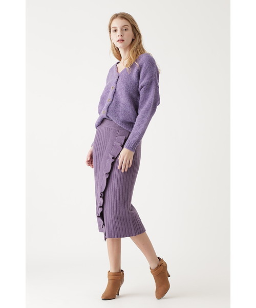 JILL STUART(ジルスチュアート)の「◆<otona MUSE×JILLSTUART>ミューズニットトップ(ニット/セーター・レディース・ブラウン/パープル/ブルー・FREE)」の8枚目の写真