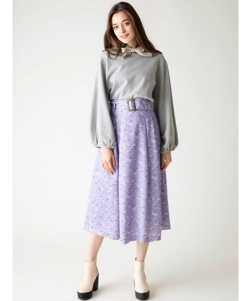 dazzlin（ダズリン）の「サイドゴアブーツ（ブーツ・レディース・ピンク/アイボリー・SMALL/MEDIUM/LARGE）」の4枚目の写真