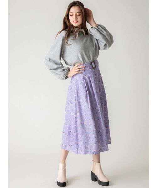 dazzlin（ダズリン）の「サイドゴアブーツ（ブーツ・レディース・ピンク/アイボリー・SMALL/MEDIUM/LARGE）」の5枚目の写真