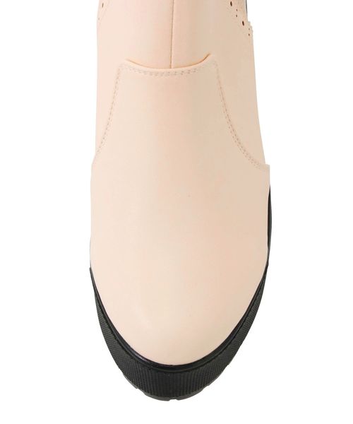 dazzlin（ダズリン）の「サイドゴアブーツ（ブーツ・レディース・ピンク/アイボリー・SMALL/MEDIUM/LARGE）」の12枚目の写真