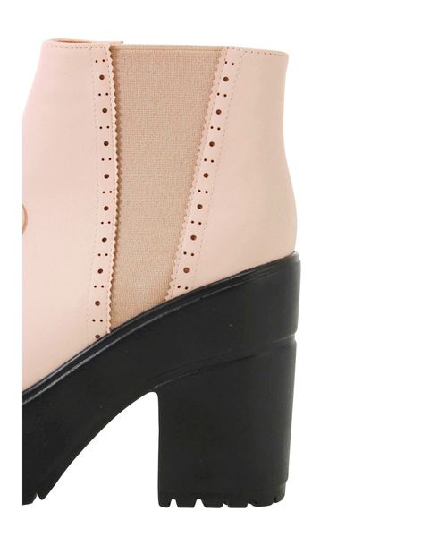 dazzlin（ダズリン）の「サイドゴアブーツ（ブーツ・レディース・ピンク/アイボリー・SMALL/MEDIUM/LARGE）」の11枚目の写真