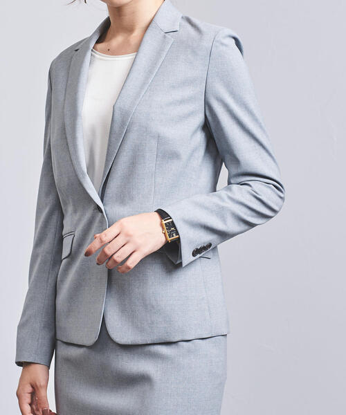 UNITED ARROWS（ユナイテッドアローズ）の「UPCB NEO-ST テーラードジャケット◆（テーラードジャケット・レディース・ライトグレー/ブラック・36/34/40/38）」の8枚目の写真