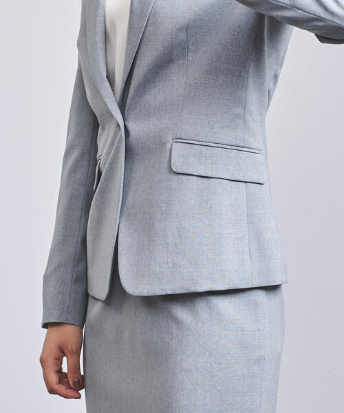 UNITED ARROWS（ユナイテッドアローズ）の「UPCB NEO-ST テーラードジャケット◆（テーラードジャケット・レディース・ライトグレー/ブラック・36/34/40/38）」の15枚目の写真