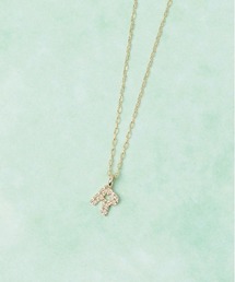 K10 ダイヤモンド シークレットイニシャル ネックレス（ネックレス