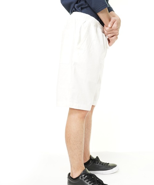 おしゃれスタ（オシャレスタ）の「コットンリネンショートパンツ(BG)（その他パンツ・メンズ・ホワイト/ブラック/ベージュ/カーキ/ネイビー・M/L）」の22枚目の写真