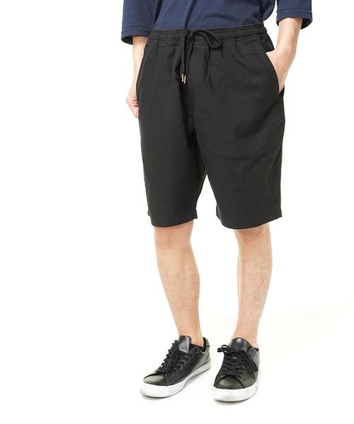 おしゃれスタ（オシャレスタ）の「コットンリネンショートパンツ(BG)（その他パンツ・メンズ・ホワイト/ブラック/ベージュ/カーキ/ネイビー・M/L）」の21枚目の写真