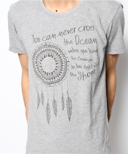 goa（ゴア）の「Cross the Ocean tee（Tシャツ/カットソー・メンズ・ホワイト/グレー/グレー系その他/ブルー系その他・FREE）」の7枚目の写真