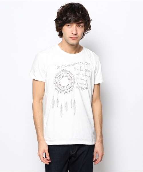 goa（ゴア）の「Cross the Ocean tee（Tシャツ/カットソー・メンズ・ホワイト/グレー/グレー系その他/ブルー系その他・FREE）」の12枚目の写真