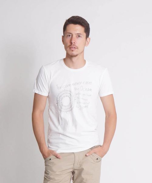 goa（ゴア）の「Cross the Ocean tee（Tシャツ/カットソー・メンズ・ホワイト/グレー/グレー系その他/ブルー系その他・FREE）」の13枚目の写真