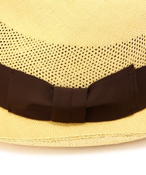UNITED ARROWS(ユナイテッドアローズ)の「BOW&ARROWS Lace Panama Fedora(ハット・メンズ・ホワイト/オフホワイト・フリー)」の6枚目の写真