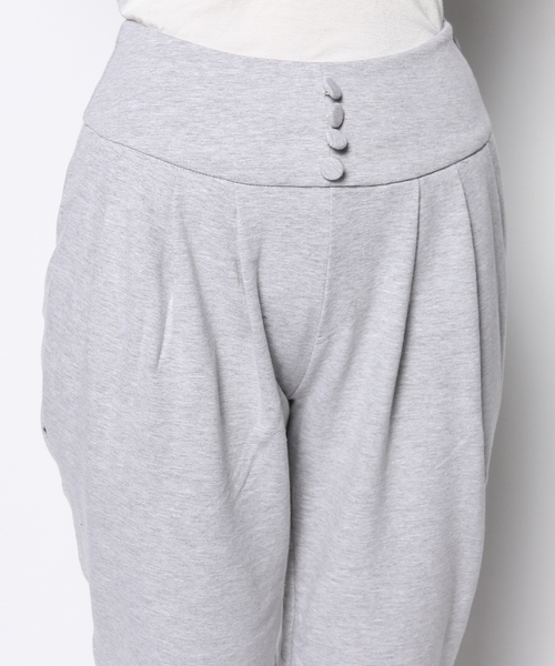 LOVE BOAT（ラブ・ボート）の「ハイウエストタックＬパンツ（その他パンツ・レディース・グレー系/ブラック系・SMALL/MEDIUM）」の10枚目の写真