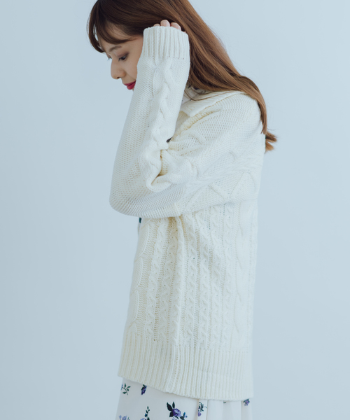 Wordtrobe（ワードトローブ）の「【wordtrobe】3GGアクリルニット 3Aタイプ カーディガン（カーディガン/ボレロ）」 - WEAR
