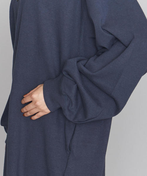 BEAUTY&YOUTH UNITED ARROWS(ビューティーアンドユースユナイテッドアローズ)の「<Americana(アメリカーナ)>ヘンリーネックワンピースΨ(その他・レディース・ベージュ/ダークグレー・FREE)」の14枚目の写真