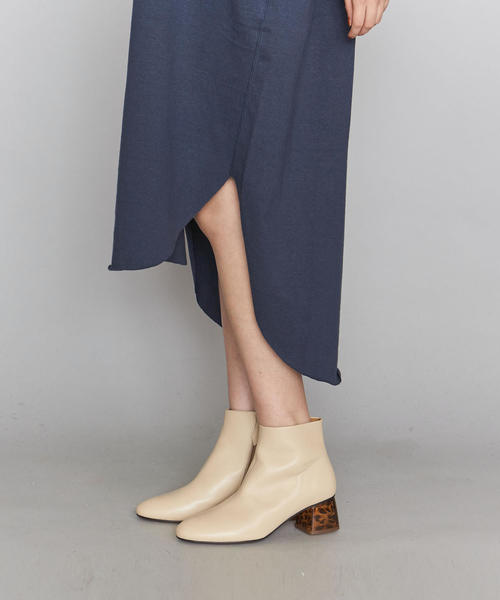 BEAUTY&YOUTH UNITED ARROWS(ビューティーアンドユースユナイテッドアローズ)の「<Americana(アメリカーナ)>ヘンリーネックワンピースΨ(その他・レディース・ベージュ/ダークグレー・FREE)」の16枚目の写真