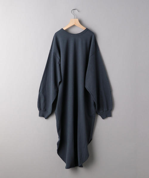 BEAUTY&YOUTH UNITED ARROWS(ビューティーアンドユースユナイテッドアローズ)の「<Americana(アメリカーナ)>ヘンリーネックワンピースΨ(その他・レディース・ベージュ/ダークグレー・FREE)」の13枚目の写真