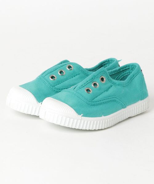 Cienta(シエンタ)の「CIENTA(スリッポン・キッズ・ラベンダー/アクア/イエロー/ライトグリーン/ミント/パープル/カーキ/ブルー/ダークグレー/レッド/ネイビー/グレー/ライトピンク/グレー系その他/フューシャピンク/スモークピンク/レモンイエロー/バーガンディー/モスグリーン/ホワイト/スカイブルー/ベージュ・23/25/28/31/32/29/30/34/22/26/18cm/15cm/16cm/17cm/19cm/27/13cm/14cm/20cm)」の14枚目の写真