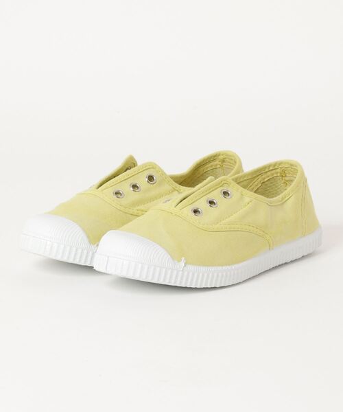 Cienta(シエンタ)の「CIENTA(スリッポン・キッズ・ラベンダー/アクア/イエロー/ライトグリーン/ミント/パープル/カーキ/ブルー/ダークグレー/レッド/ネイビー/グレー/ライトピンク/グレー系その他/フューシャピンク/スモークピンク/レモンイエロー/バーガンディー/モスグリーン/ホワイト/スカイブルー/ベージュ・23/25/28/31/32/29/30/34/22/26/18cm/15cm/16cm/17cm/19cm/27/13cm/14cm/20cm)」の18枚目の写真