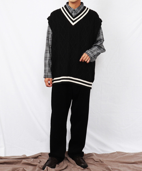 PairPair（ペアペア）の「コーデュロイワイドパンツ（その他パンツ・メンズ・ブラック/ダークブラウン・MEDIUM/LARGE）」の20枚目の写真