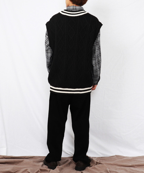 PairPair（ペアペア）の「コーデュロイワイドパンツ（その他パンツ・メンズ・ブラック/ダークブラウン・MEDIUM/LARGE）」の22枚目の写真