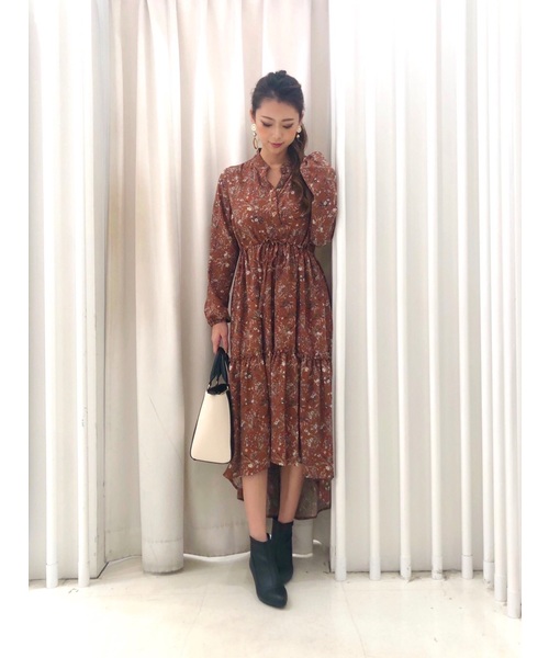 フィッシュテール柄op ワンピース Cecil ワンピース セール Cecil ワンピース Mcbee セシルマクビー のファッション