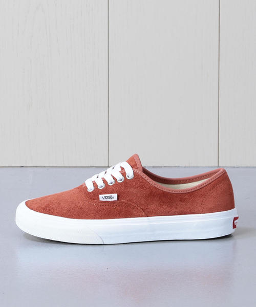 VANS（バンズ）の「＜VANS＞SUEDE AUTHENTIC/スニーカー（スニーカー・レディース・オレンジ系その他/ライトグレー・6h/5h/4h/6/5/7）」の2枚目の写真