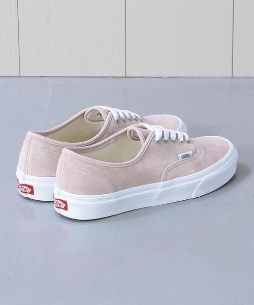 VANS（バンズ）の「＜VANS＞SUEDE AUTHENTIC/スニーカー（スニーカー・レディース・オレンジ系その他/ライトグレー・6h/5h/4h/6/5/7）」の7枚目の写真
