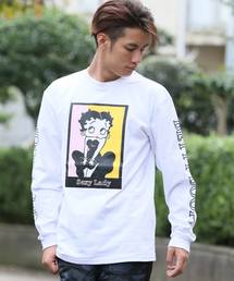 ベティー ブープ 刺繍プリント ロングTシャツ ②