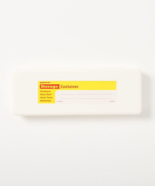Penco（ペンコ）の「Penco ペンコ ストレージコンテナー ペンケース 筆箱（ペン類・メンズ・ホワイト/ライトブルー/ブラック/ベージュ/ネイビー/イエロー/オレンジ/グリーン/クリア・FREE）」の14枚目の写真