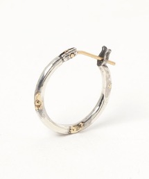 ピアス/フープ(L)/K18ゴールドポスト/ゴールドダスト