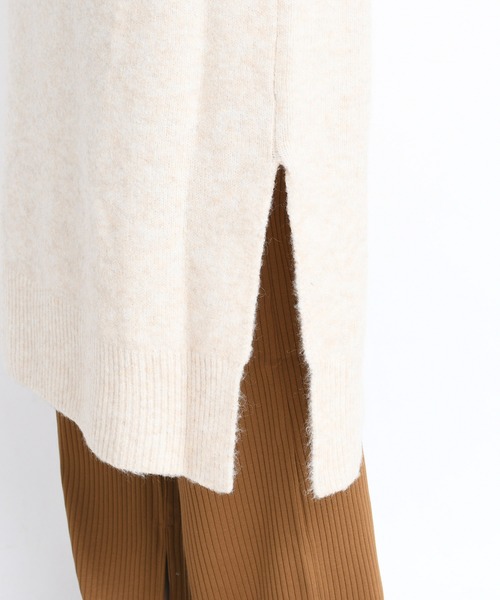 DouDou(ドゥドゥ)の「キャメルストレッチタートルワンピース(ワンピース・レディース・オフホワイト/モカ/ピンク・FREE)」の21枚目の写真