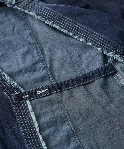 デニム ガウンコート テーラードジャケット Tobila トビラ のファッション