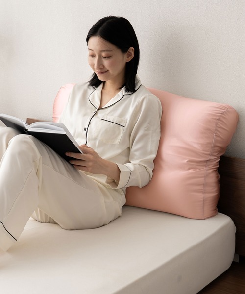 EMOOR（エムール）の「あしまくら マシュマロフットピロー【至福の睡眠】（クッション/クッションカバー・レディース・ベージュ/ブラウン/グレー/ブルー/グレイッシュベージュ/ライトブルー/ターコイズブルー/ライトグレー/シルバー/ピンク・FREE）」の11枚目の写真