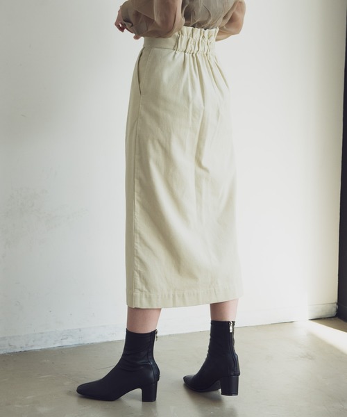 Aunt Marie's(アントマリーズ)の「AUNT MARIE'S 細コーデュロイスカート(スカート・レディース・ライトブルー/グレー/ナチュラル/ライトパープル・FREE)」の17枚目の写真