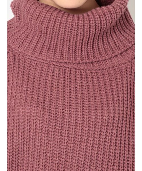 GYDA（ジェイダ）の「ケーブルショルダーニットトップス（ニット/セーター・レディース・ブラック/ベージュ/ピンク/アイボリー・FREE）」の17枚目の写真