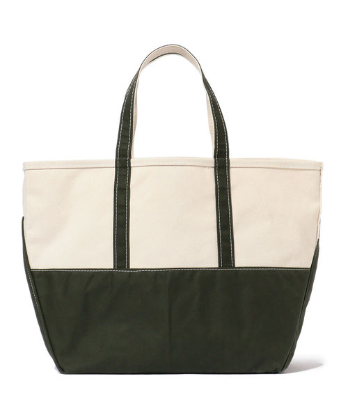 BEAMS PLUS（ビームスプラス）の「L.L.Bean × BEAMS / 別注 DEEP BOTTOM　BOAT&TOTE BAG L（トートバッグ・メンズ・ベージュ系その他/グリーン系その他・ONE SIZE）」の21枚目の写真