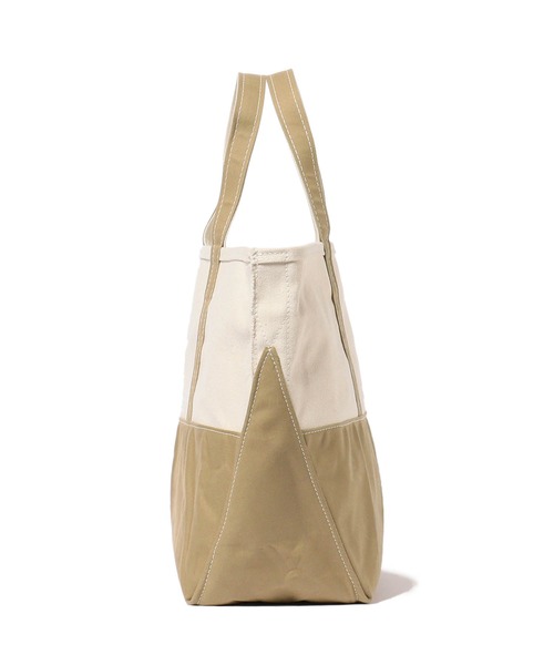 BEAMS PLUS（ビームスプラス）の「L.L.Bean × BEAMS / 別注 DEEP BOTTOM　BOAT&TOTE BAG L（トートバッグ・メンズ・ベージュ系その他/グリーン系その他・ONE SIZE）」の4枚目の写真