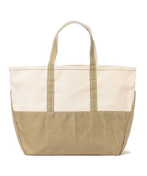 BEAMS PLUS（ビームスプラス）の「L.L.Bean × BEAMS / 別注 DEEP BOTTOM　BOAT&TOTE BAG L（トートバッグ・メンズ・ベージュ系その他/グリーン系その他・ONE SIZE）」の3枚目の写真