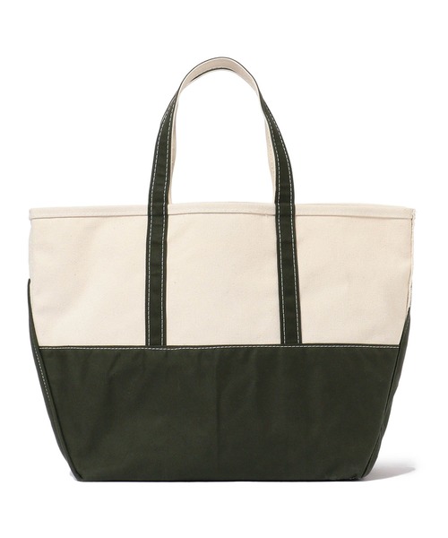 BEAMS PLUS（ビームスプラス）の「L.L.Bean × BEAMS / 別注 DEEP BOTTOM　BOAT&TOTE BAG L（トートバッグ・メンズ・ベージュ系その他/グリーン系その他・ONE SIZE）」の9枚目の写真