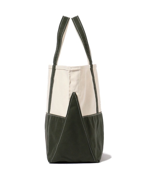 BEAMS PLUS（ビームスプラス）の「L.L.Bean × BEAMS / 別注 DEEP BOTTOM　BOAT&TOTE BAG L（トートバッグ・メンズ・ベージュ系その他/グリーン系その他・ONE SIZE）」の10枚目の写真