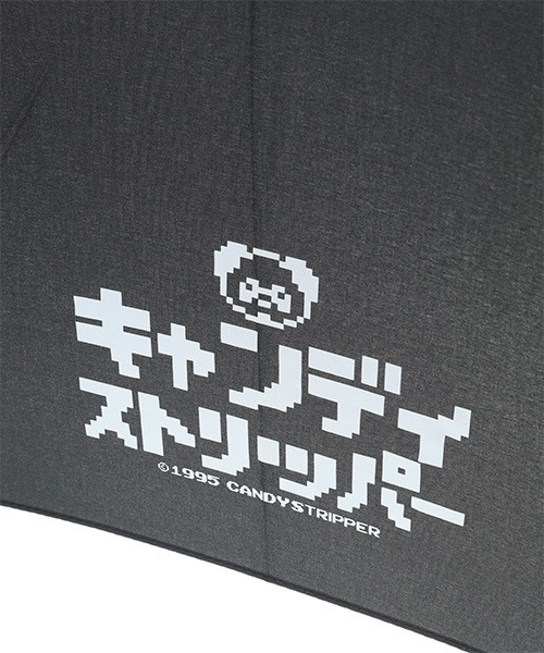 Candy Stripper（キャンディストリッパー）の「8BIT CANDY UMBRELLA（長傘・レディース・ブラック・FREE）」の7枚目の写真