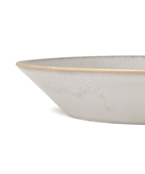 Francfranc（フランフラン）の「美濃焼 彩り 深プレート ライトグレー（食器・レディース・ライトグレー・FREE）」の3枚目の写真