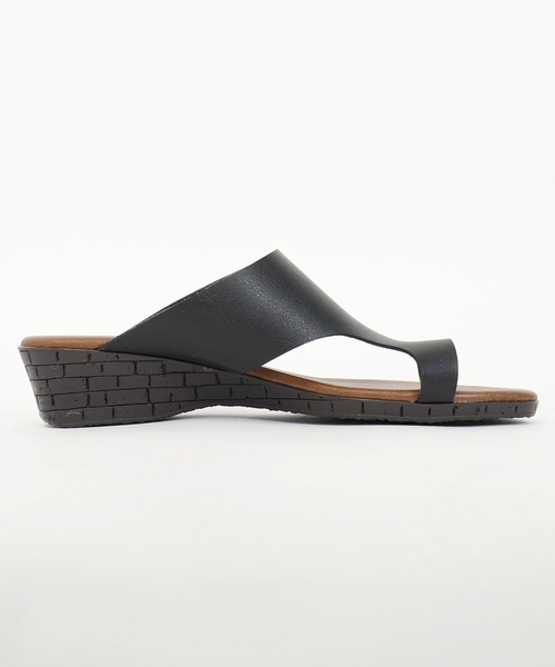 Fashion Letter（ファッションレター）の「日本製アシンメトリートングサンダル（サンダル・レディース・ブラック/シルバー/パイソン・LL/S/M/L）」の21枚目の写真