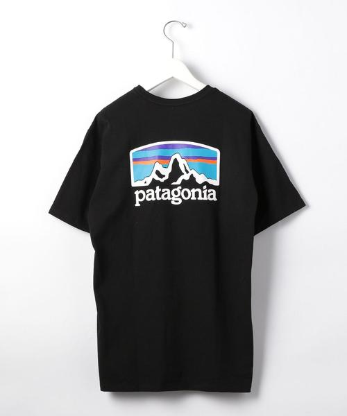 patagonia（パタゴニア）の「[ パタゴニア ] ★ patagonia 17 メンズ フィッツロイ ホライゾンズ レスポンシビリティー / Tシャツ（Tシャツ/カットソー・メンズ・ブラック/ホワイト・MEDIUM/SMALL/LARGE/X-SMALL）」の3枚目の写真
