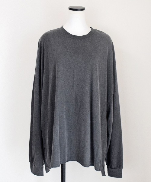 Marient（マリエント）の「ヴィンテージオーバーロンTシャツ（Tシャツ/カットソー・レディース・チャコール/ホワイト・FREE）」の20枚目の写真