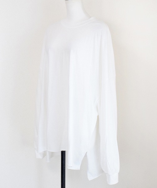 Marient（マリエント）の「ヴィンテージオーバーロンTシャツ（Tシャツ/カットソー・レディース・チャコール/ホワイト・FREE）」の22枚目の写真