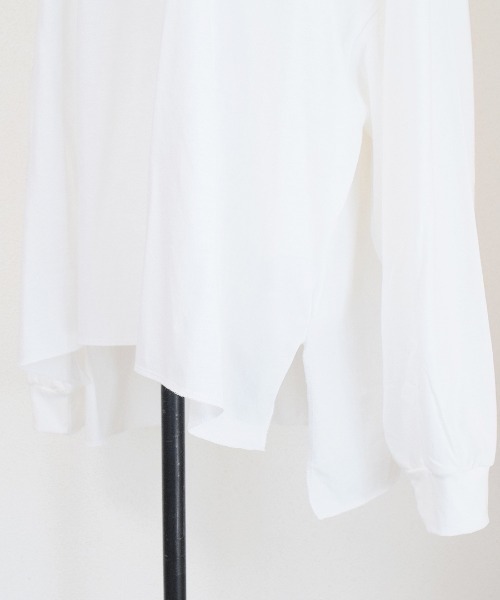 Marient（マリエント）の「ヴィンテージオーバーロンTシャツ（Tシャツ/カットソー・レディース・チャコール/ホワイト・FREE）」の16枚目の写真