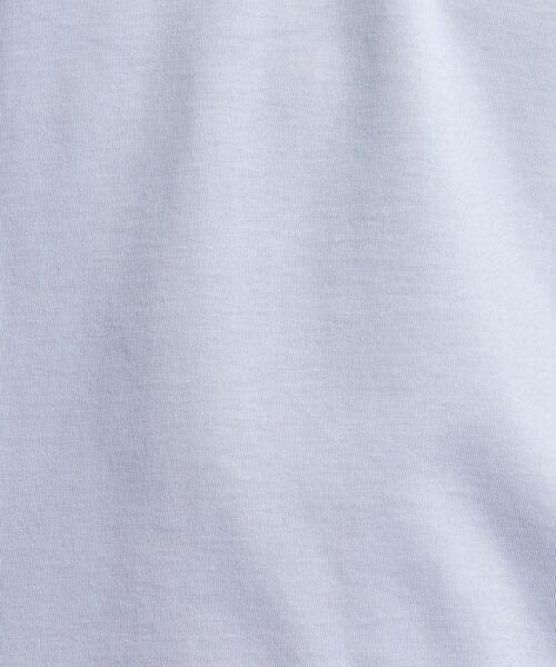 UNITED ARROWS（ユナイテッドアローズ）の「＜UNITED ARROWS＞ ハイカウント コットン Tシャツ（Tシャツ/カットソー・メンズ・ホワイト/ピンク/ライム/ブラック/クリーム/ライラック・LARGE/SMALL/X-LARGE/MEDIUM）」の18枚目の写真