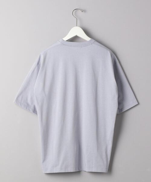 UNITED ARROWS（ユナイテッドアローズ）の「＜UNITED ARROWS＞ ハイカウント コットン Tシャツ（Tシャツ/カットソー・メンズ・ホワイト/ピンク/ライム/ブラック/クリーム/ライラック・LARGE/SMALL/X-LARGE/MEDIUM）」の13枚目の写真